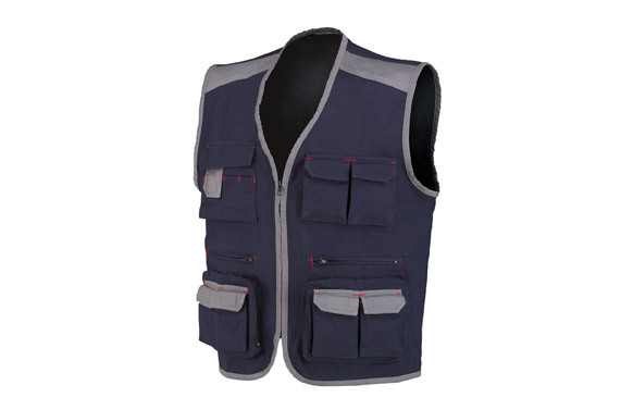 CHALECO STRETCH AZUL XXL