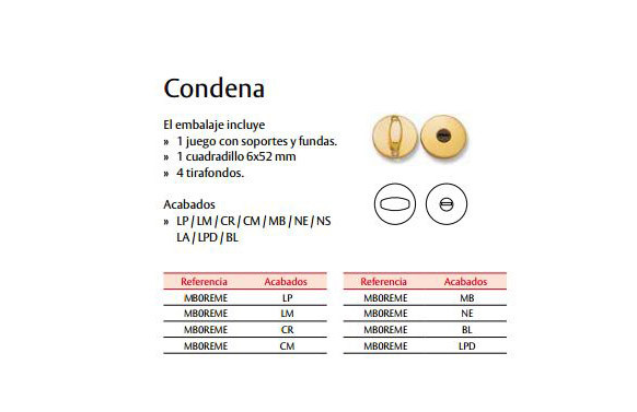CONDENA ROSETA SENA/VECTOR MB0REMEIS