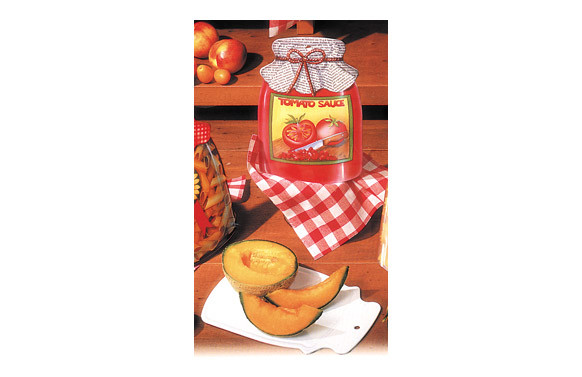 TABLA CORTAR DECORADA MOD. TARROS-206