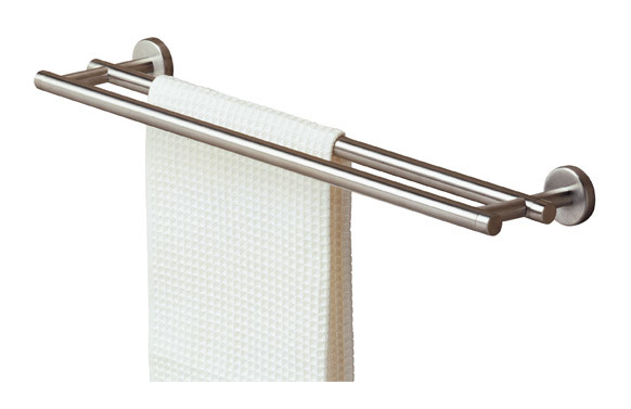 TOALLERO DOBLE BARRA FIJA INOX BOSTON