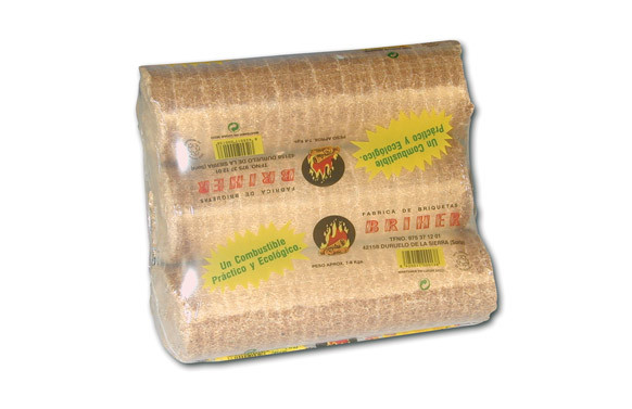 BRIQUETA PAQ.3UNID.(7KG.APROX)ROBLE/PINO