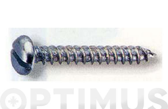 TIRAFONDO ZINCADO CABEZA REDONDA RA71 3 X10 MM