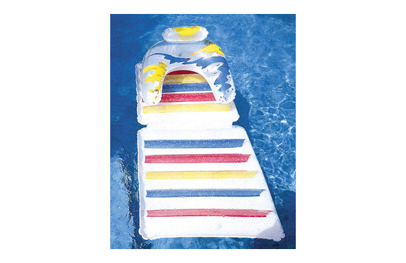 BUTACA HINCHABLE PISCINA DECORADA