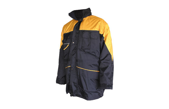 PARKA NAVY L AMARILLO-AZUL