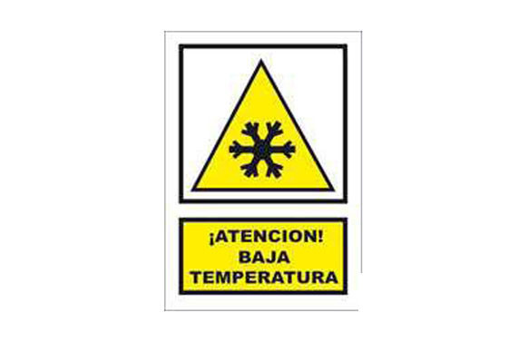 SEÑAL ADVERTENCIA BAIXA TEMPERATURA