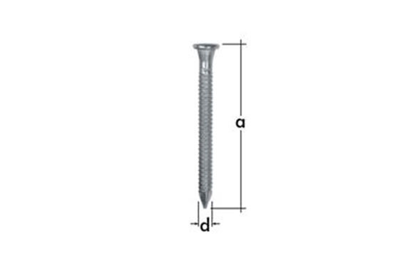 CLAVOS DE ANCLAJE 50X4 MM (CJ195 - 1KG)