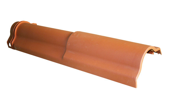 PIEZA CUMBRERA TERRACOTA 75 CM.