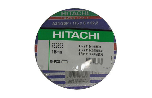 SET DISCOS 115 MM 10 UNIDADES SURTIDAS