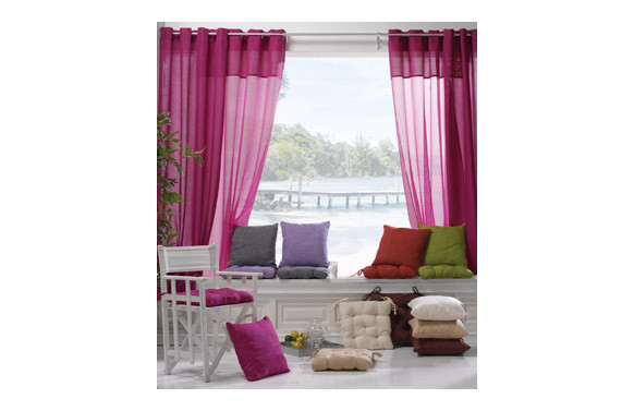 CORTINA VISILLO MONIQUE 140X260 CHOCO