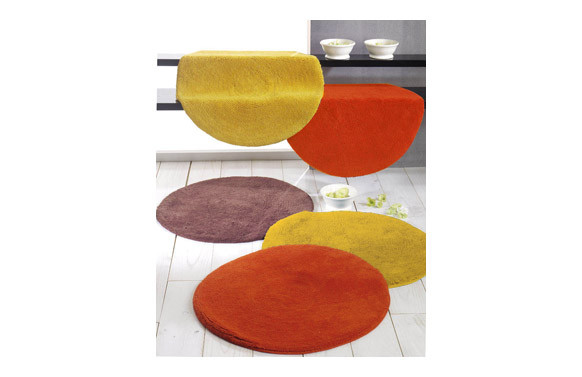 ALFOMBRA BAÑO RED60 ALG100% CHOCO