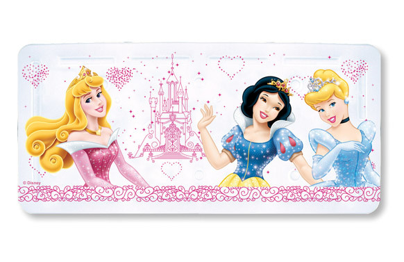ALFOMBRA BAÑO PVC PRINCESAS 35 X 75 CM""