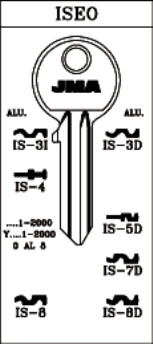 LLAVE ACEROIS-8D