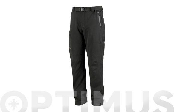 PANTALON SOFTSHELL IMPERMEABLE T.XXL NEGRO