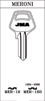 LLAVE ACERO-C MER-16D
