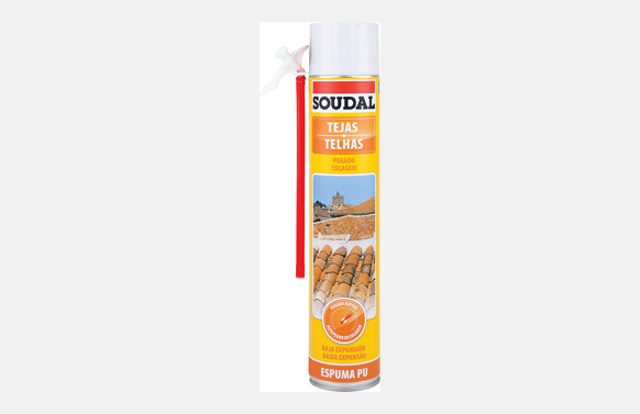 ESPUMA POLIURETANO TEJAS CANULA 750 ML GRIS