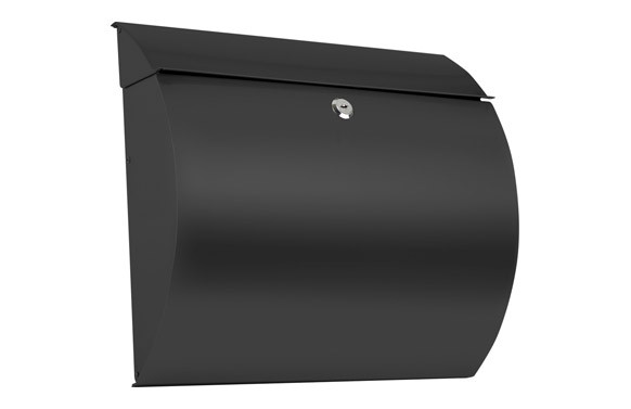 BUZON EXTERIOR ACERO AURA NEGRO