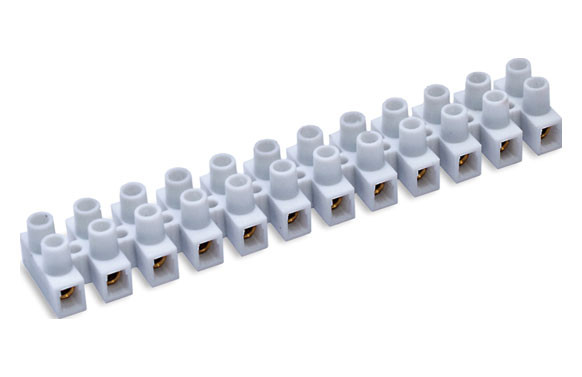 REGLETA CONEXION ELEC HOMOLOG. 6MM 41A BLANCO