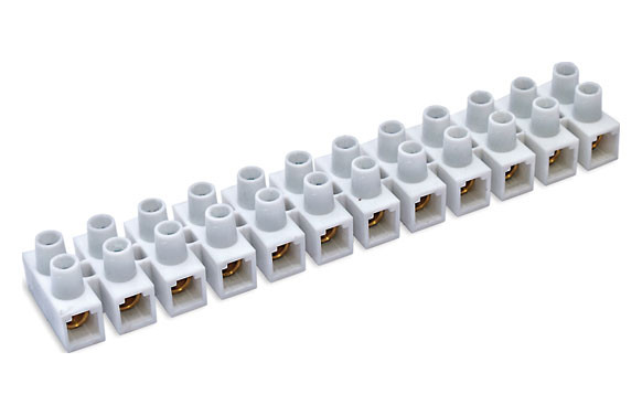 REGLETA CONEXION ELEC HOMOLOG. 16MM 76A BLANCO