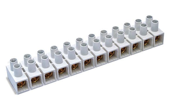 REGLETA CONEXION ELEC HOMOLOG. 35MM 125A BLANCO