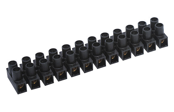 REGLETA CONEXION ELEC HOMOLOG. 2,5MM 24A NEGRO