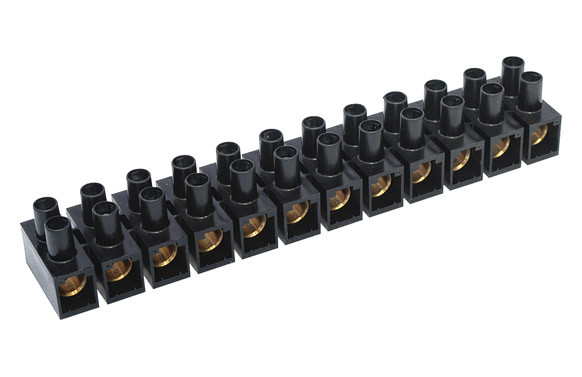 REGLETA CONEXION ELEC HOMOLOG. 35MM 125A NEGRO