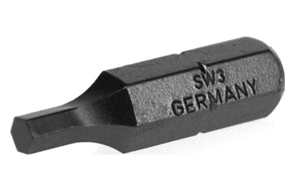 PUNTA HEXAGONAL PRO 3 MM.( 25 MM. C 6,3 - ¼\" ) 1 PIEZA