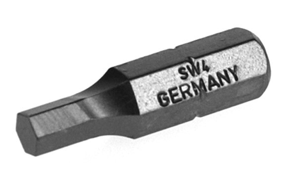 PUNTA HEXAGONAL PRO 4 MM.( 25 MM. C 6,3 - ¼\" ) 1 PIEZA