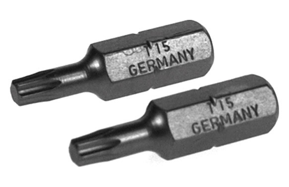 PUNTA TORX PRO ( TX 15 - 25 MM. ¼\" ) 2 PIEZAS