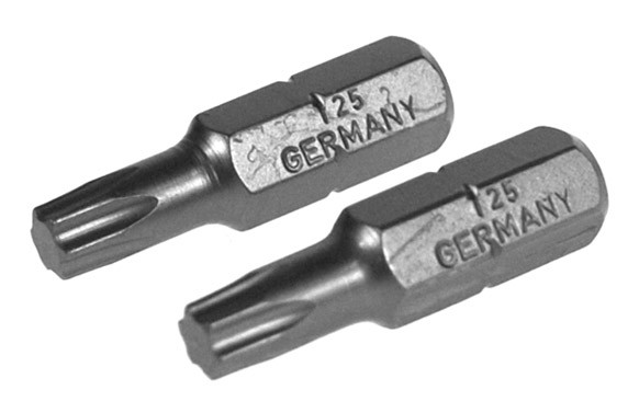 PUNTA TORX PRO ( TX 25 - 25 MM. ¼\" ) 2 PIEZAS