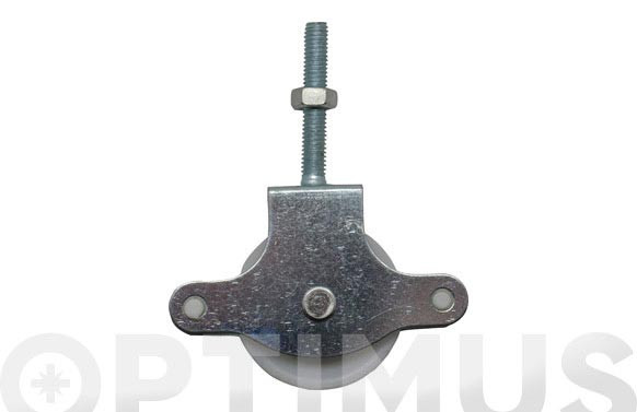 POLEA TENDEDERO PLAST C/TORN 60 MM C/ROD