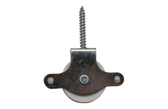 POLEA TENDEDERO PLAST C/TIRAF 40 MM C/ROD