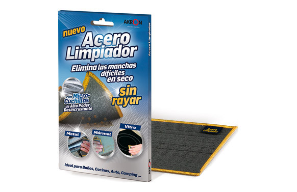 ACERO LIMPIADOR INOX