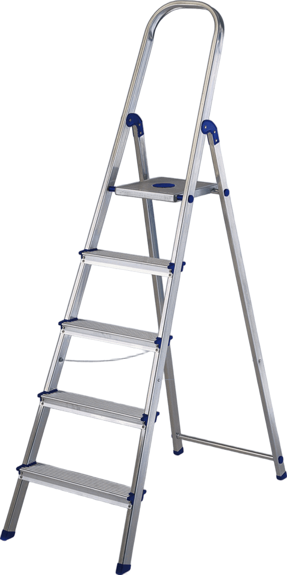 ESCALERA ALUMINIO PELDAÑO ANCHO 3 PELD PLUS