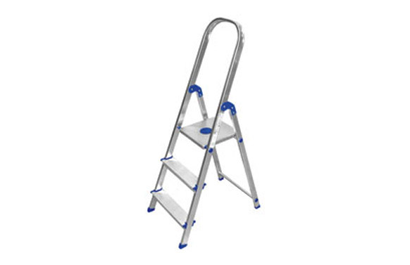 ESCALERA ALUMINIO PELDAÑO ANCHO 6 PELD PLUS
