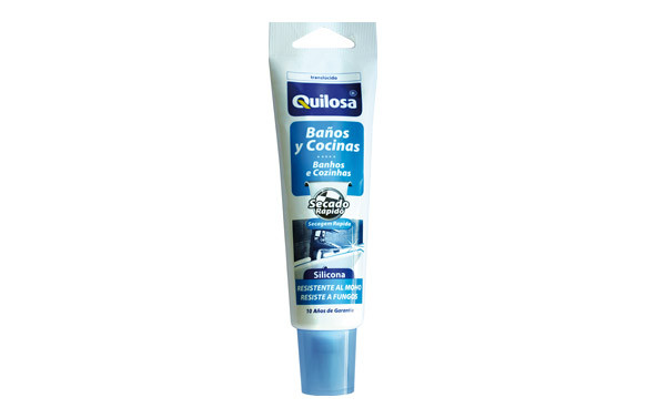 SELLADOR BAÑOS Y COCINAS SECADO RAPIDO TUBO 100ML-BLANCO