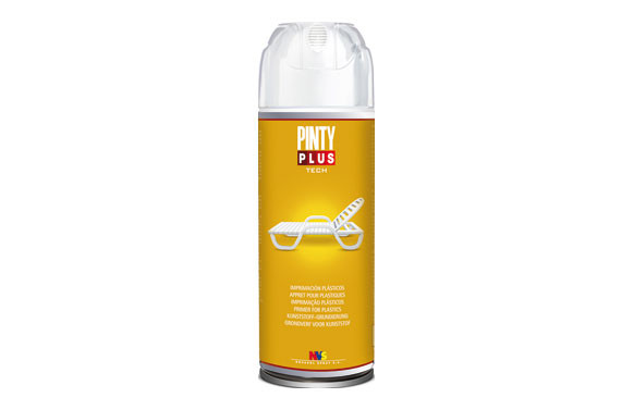 PINTYPLUS TECH PLASTICO IMPRIMACION SPRAY 520CC TRANSPARENTE