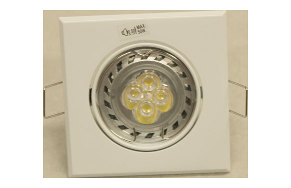 EMPOTRABLE LED 5W BASCULANTE CUADRADO BLANCO-6000K