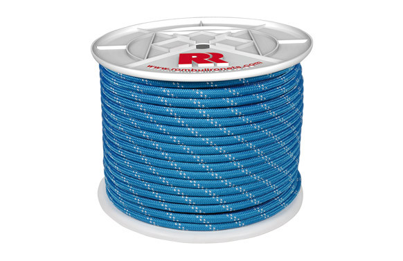 CUERDA POLIESTER TRENZADA AZUL 10MM-100 MT