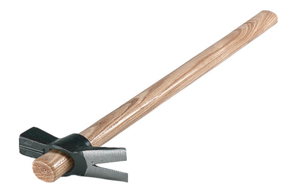 MARTILLO ENCOFRADOR 400 GR. C/OREJAS MANGO DE FRESNO 45 CM.