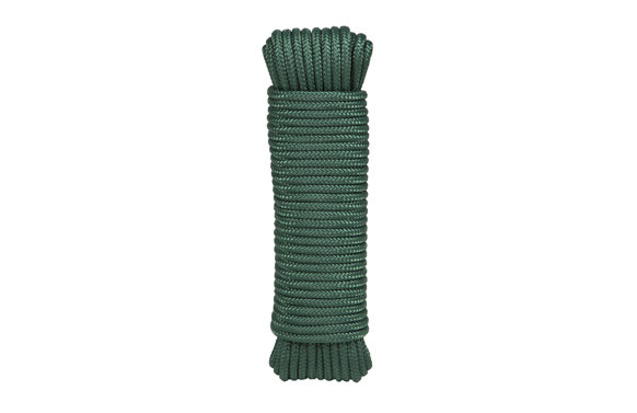 CUERDA POLIPROP. TRENZADA FANTASIA 4MM-25MT VERDE OSC