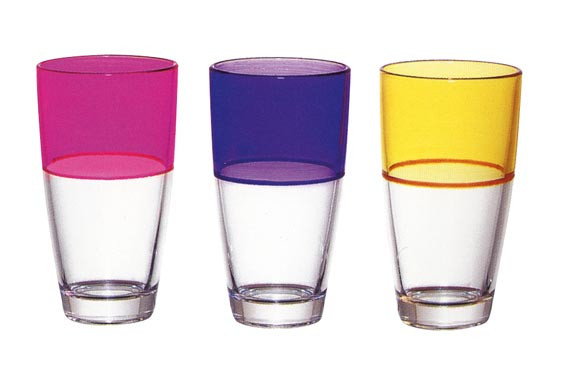 VASO CARLA COLOR PACK 3U 40 CL