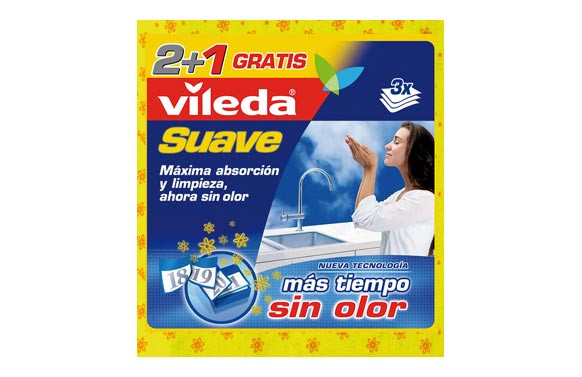 BAYETA SUAVE 2+1 30%MICROFIBRAS
