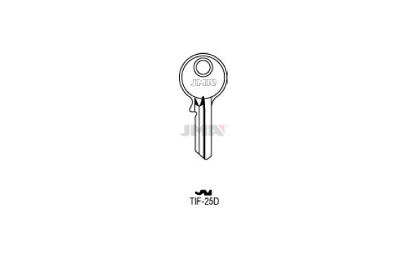 LLAVE ACERO TIF-25D