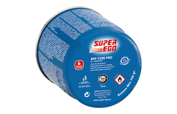 CARTUCHO GAS DESECHABLE PERFORABLE C200 PRO/190 GR