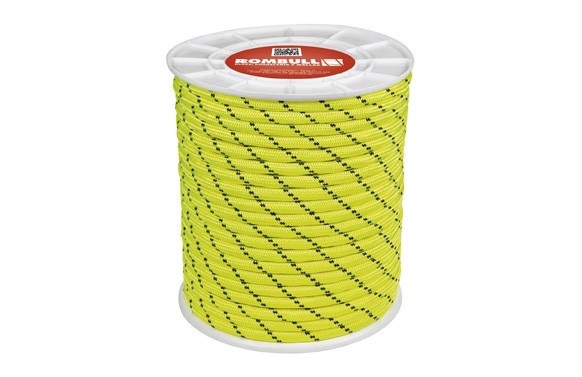 CUERDA POLIESTER AMARILLO FLUOR 25 MT 12 MM