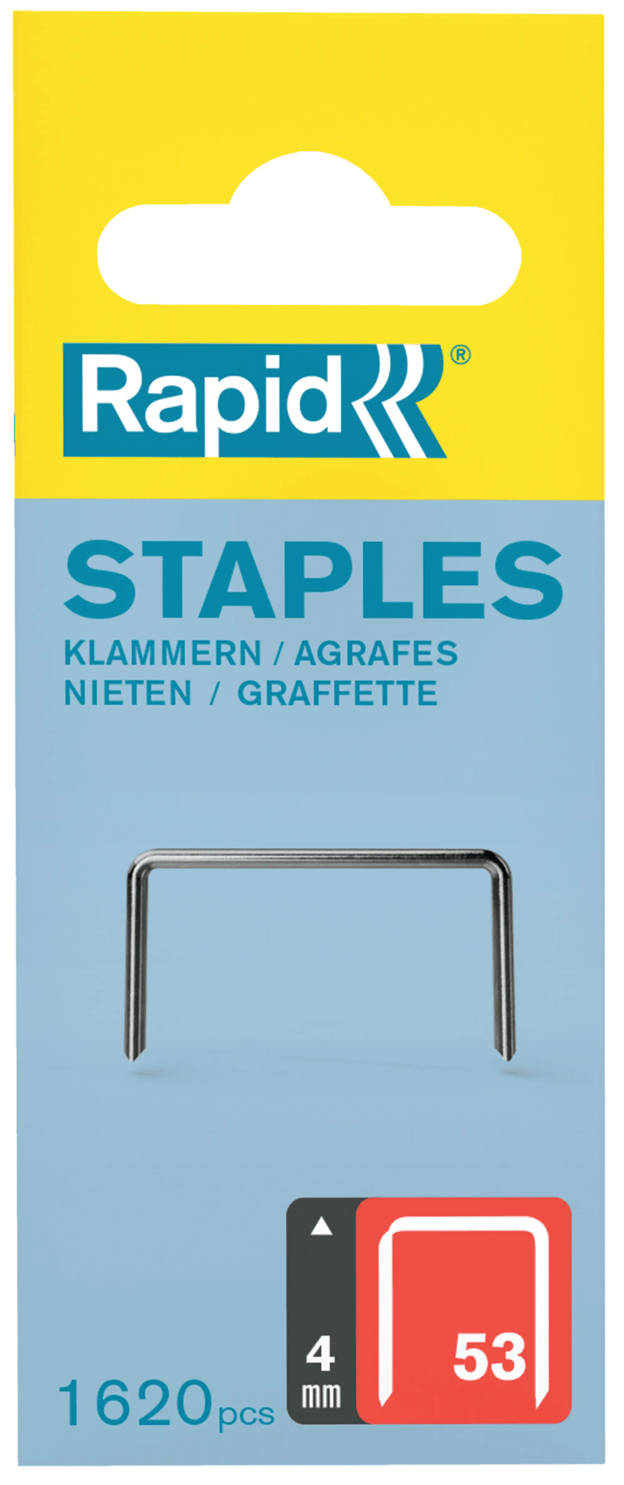 GRAPAS 53/4 MM. ACERO 1.600 UDS.