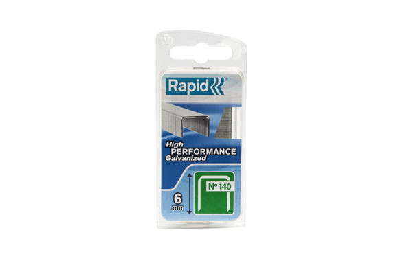 GRAPAS 140/6 MM. ACERO GALVANIZADO 970 UDS.