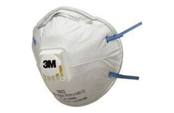 MASCARILLA MOLDEADA FFP2 CON VALVULA 8822