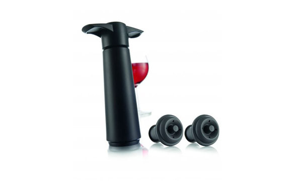 BOMBA VACIO + 2 TAPONES NEGRA