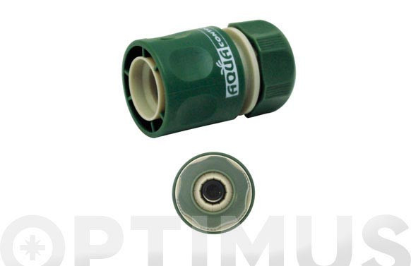 CONECTOR RÁPIDO C/AQUASTOP-GR 15/19MM